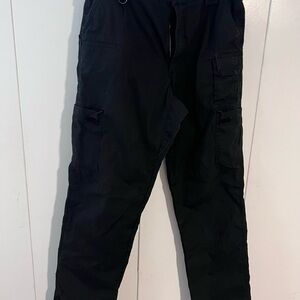 5.11 Tactical Black Cargo Pants Straight Leg